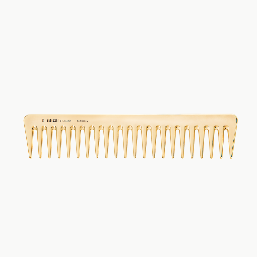 Ibiza Gold Detangling Comb - Reverie Salon